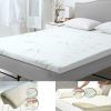 EHD Bamboo Mattress Toppers Memory Foam Luxury Hotel Quality Super Soft Durable Mattress Toppers (Super King Size, 4.0)