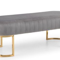 Julian Bowen Harrogate Bench, Grey