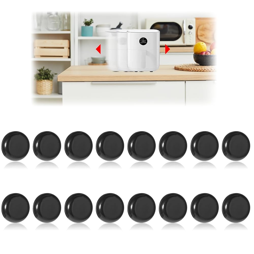 Kitchen Appliance Slider,16pcs Self Adhesive Small Appliance Sliders for Kitchen Appliances Home Must Have Useful Gadgets DIY Kitchen Countertop Sliders for Kitchen Appliances...
