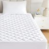 Mattress Protector King Bed Topper – 30CM Deep Luxury Hotel Quality Mattress White 30cm Fitted Bed Covers Anti Allergy Soft Sheets Single 4ft Small Double King Superking Sizes...