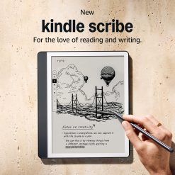 New Amazon Kindle Scribe (16 GB) – Redesigned display with uniform borders. Now write directly on books and documents. With built-in notebook summarisation. Includes Premium Pen...