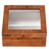OYOBox Mini Luxury Eyewear Organizer, Wood Display Box for Glasses + Sunglasses