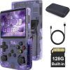 R36S Handheld Game Console, with Open Source Linux System, 128G TF Card 20000 Retro Games, 3.5-inch IPS Screen, Retro Games Console Handheld Emulator Console, 3500mAh Battery,...