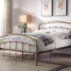 Requiem Luxury Metal Bed Frame | Antique Bronze Industrial Style | 5ft King Size