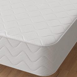 Starlight Beds Cooltouch Hybrid Single Mattress – Memory Foam Mattress with Springs, Maximum Value, 18cm Deep, Plush, White,(90cm x 190cm)