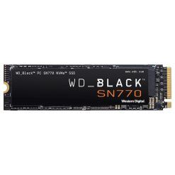 WD_BLACK SN770 2TB NVMe M.2 SSD, M.2 2280 NVMe SSD, Gaming Solid State drive, PCIe Gen4, High Performance Gaming drive, Read speeds up to 5150 MB/s