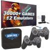 Wireless Retro Game Console, 3D Game Stick TV 4K High Definition HDMI Output, Plug and Play Video Game Built in 30000+ Games, 12 Emulators with Dual 2.4G Wireless Controllers