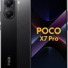 Xiaomi POCO X7 Pro smartphone, 12+512GB, black, 50MP main camera with OIS, 6000mAh (typ) battery with 90W HyperCharge, IP68, AI features (no charger included), 2 year Warranty