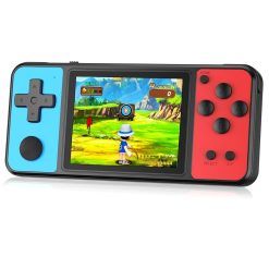 ZHISHAN 32 Bit Handheld Games for Kids Built-in 139 Video Games,3.0" IPS Screen Rechargeable Portable Arcade Gaming Player,Electronic Toys for Boys Girls Birthday Xmas Gift