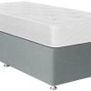 Argos Home Carlton Single Divan Bed - Grey