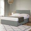Argos Home Elmdon Memory Small Double 2 Drawer Divan - Grey