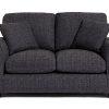 Argos Home Lisbon Fabric 2 Seater Sofa - Charcoal