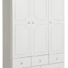 Argos Home Nordic 3 Door 5 Drawer Wardrobe - White