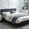 Julian Bowen Rosa Double Bed Frame in a Box - Grey