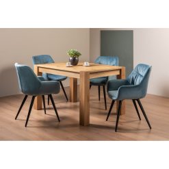 Mosquera 4 - Person Extendable Solid Wood Dining Set
