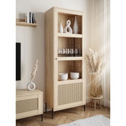 Reinold Console Curio Cabinet