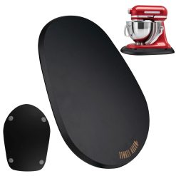 ANOTION Bamboo Sliding Tray Kitchen Appliance - Appliance Slider Compatible with Kitchen Aid 3.5-4.5 Qt Accessories and Attachments Countertop Appliance Slider Ideal for Stand...