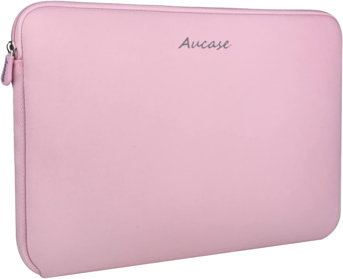 Aucase Laptop Case Sleeve 13.3 14 Inch, Thickest Lightest Water Resistant Neoprene Protective Laptop Bag for Men and Women, Compatible with MacBook 15.3''/ Air 15'' M3 M2,...