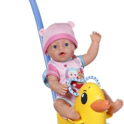 BABY born Push Along Berta, Push Along Doll Toy for Sensory Experience Play, For 43cm dolls or smaller, Suitable for Children Ages 3+, 838938 Zapf Creation