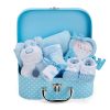 Baby Box Shop - 7 Newborn Baby Boy Gifts Ideal for Christening, Birthdays & Baby Shower Gifts - Includes Baby Essentials for Newborn Boy with Baby Rattle in Cute Keepsake Case,...
