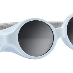 BEABA, Sunglasses for babies 0-9 months, 100% UV Protection - CAT 4, Side Protection, Optimal Comfort, Adjustable elastic headband, Pearl Blue