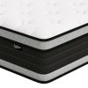Bednew Double Mattresses 26cm, 10.3 Inch Medium Firm Double Mattress 4FT6 with Breathable Foam and Pocket Spring For Cool Comfort Sleep, Innerspring Hybrid Mattress Double...