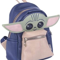 CERDA Baby Yoda Backpack 3D Official Star Wars License, Multi-Colour, Large Multicoloured, 99994395