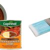 Cuprinol 750ml Garden Furniture Stain - Clear & Silverline Synthetic Paint Brush 75mm / 3" (718107)