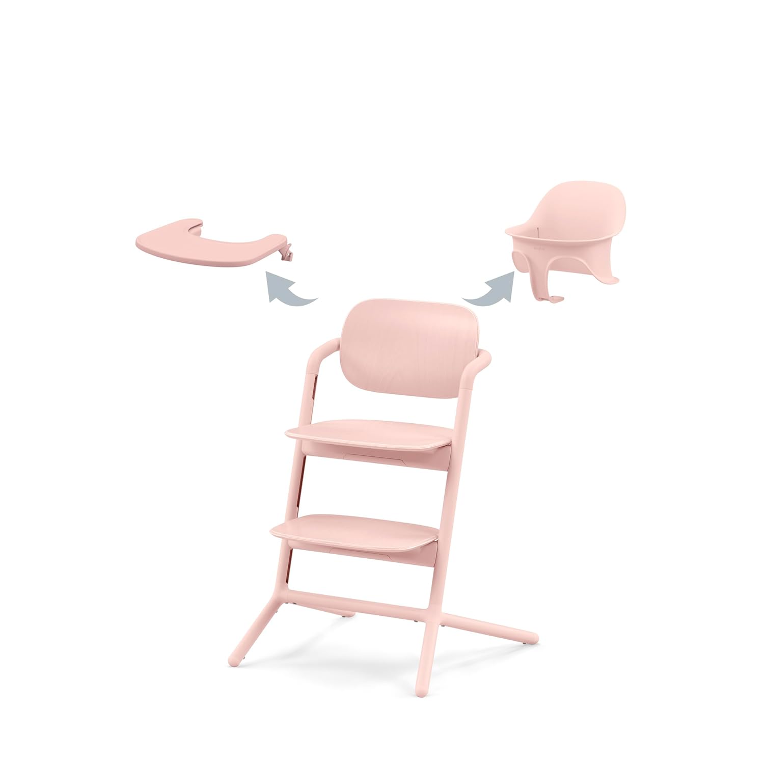CYBEX Gold LEMO High Chair 3-in-1 Set, Grows with your child, 6 Months - 99 years, Usable from birth thanks to the separate CYBEX Bouncer, incl. Baby Set and Snack Tray,...