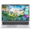 Fsjun Newest 17.3" Laptop, 16GB DDR4 RAM 512GB SSD, Quad-Core Celeron N5095(Up to 2.9GHz) CPU, 1080P IPS Display, Win11 Pro, Office19, Fingerprint Reader, Backlit KB, HDMI, USB...