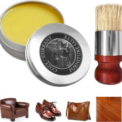 Furniture Salve for Leather, Protective Leather Salve, Leather Salve, Furniture Salve, Leather Salve and Brush, Leather Salve for Furniture, Suitable for Leather Furniture Car...