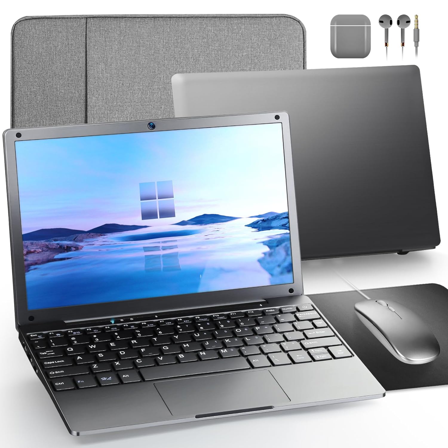 G-Anica Computadora portátil con Windows 11, 8 GB de RAM 128 GB de ROM