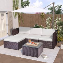 Garden Corner Sofa rattan Garden Furniture Patio Set Garden Entertaining Set Garden Rattan Furniture Lounge Set
