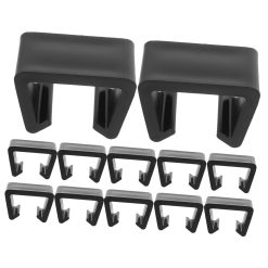 Happyyami Furniture Clips Set 12pcs Patio Furniture Clamps Rattan Sofa Clips for Modular Garden Chairs