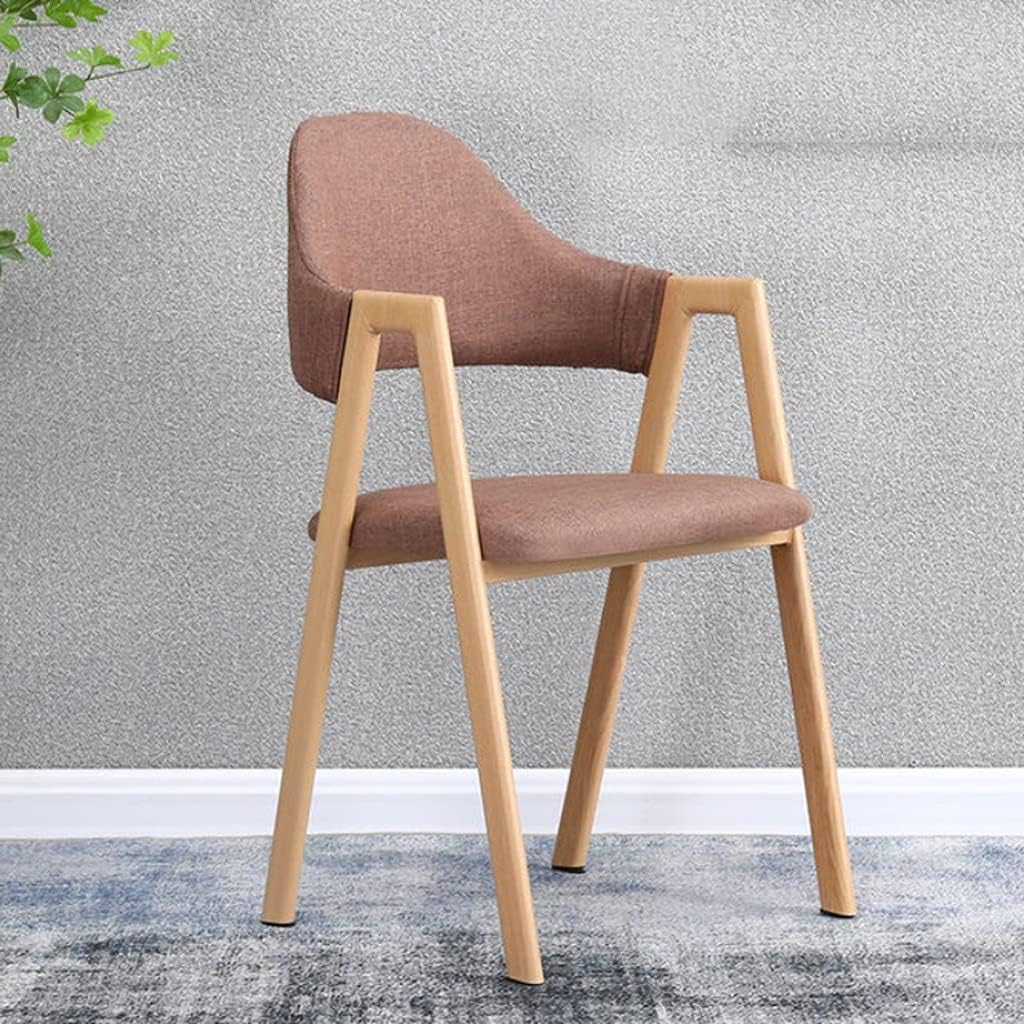 Home Work Chair Dining Room Chairs Nordic Solid Wood Backrest Chair Fashion Leisure Stool Modern Minimalist Home Furniture Garden Chair
