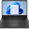 HP Laptop 14s-dq0034na 14” HD – Intel Celeron N4120, 256GB PCIe NVMe, 8GB DDR4, SD Card Reader, WIFI 5 & BT 4.2, Intel UHD Graphics 600, Stereo Speakers, HD Webcam, UK Keys,...