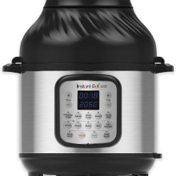 Instant Pot Duo Crisp + Air Fryer 11-in-1 Multicooker, 5.7L - Pressure Cooker, Air Fryer, Slow Cooker, Steamer, Sous Vide Machine, Dehydrator with Grill, Food Warmer & Baking...