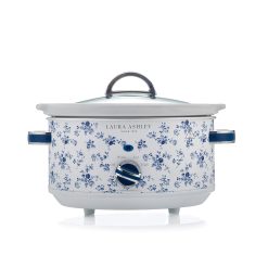 Laura Ashley China Rose Slow Cookers 3.5 Litres. Large Capacity Slow Cooker for 4 to 5 People. Energy Efficient Slow-Cooker with 3 Heat Settings. Detachable Ceramic Pot with...