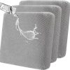 LiveGo Waterproof Patio Chair Cushion Covers,3 Pack Non-Slip Outdoor Seat Cushion Pad Replacement Patio Furniture Cushions Couch Slipcovers Chair Seat Cover for Garden...