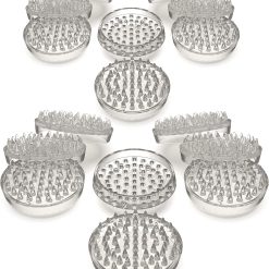 Medipaq Spiked Carpet Protector Cups - 16 Pack Carpet Protectors for Furniture Legs - 5.4 cm Outer Diameter Caster Cups to Protect Carpet from Dents