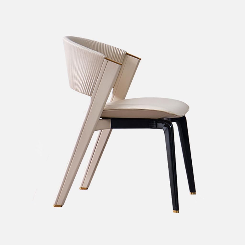 MOBYGKFY Dining Chairs Backrest Dining Room Metal Chairs Kitchen Furniture Lounge Chair