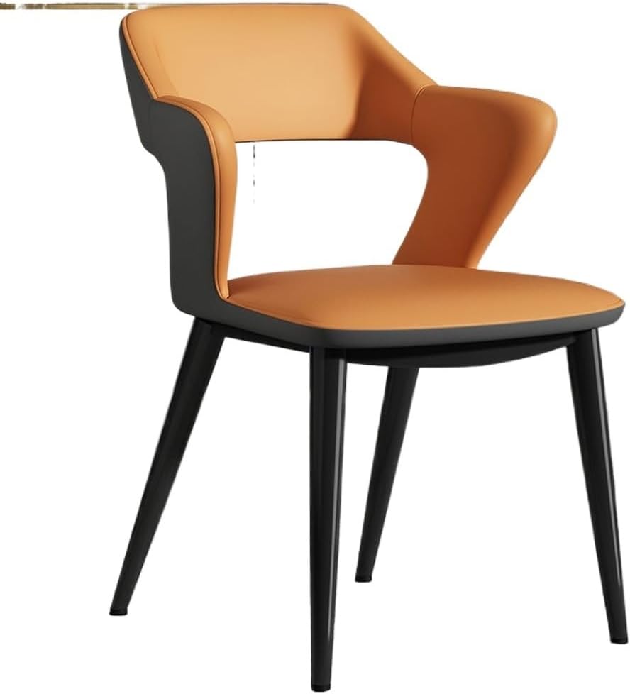 MOBYGKFY Dining Room Backrest Stool Designer Leisure Plegable Garden Furniture Sets(Argento)