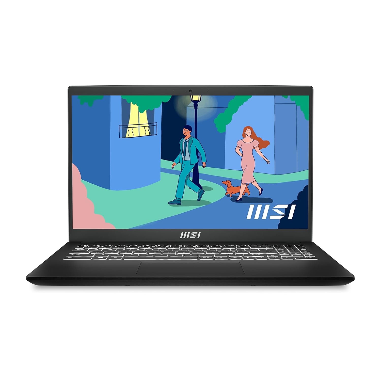 MSI Modern 15 Laptop (B7M-437UK) - (15.6" FHD IPS-Level Panel, AMD Ryzen 5 7430U, AMD Radeon Graphics, DDR IV 16GB (3200MHz), 512GB NVMe PCIe SSD, Intel WIFI 6E, Windows 11 Home...