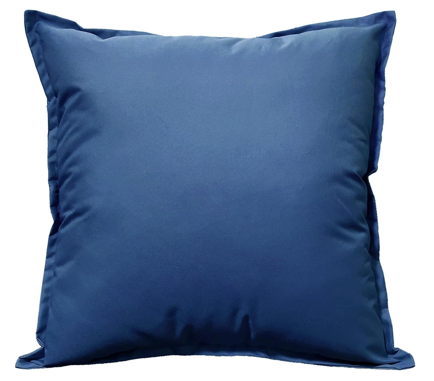 Olivia Rocco Outdoor Cushion Waterproof Garden Scatter Cushions Pad Filled Sqaure Decorative Seat Bench, 60 x 60 cm Blue
