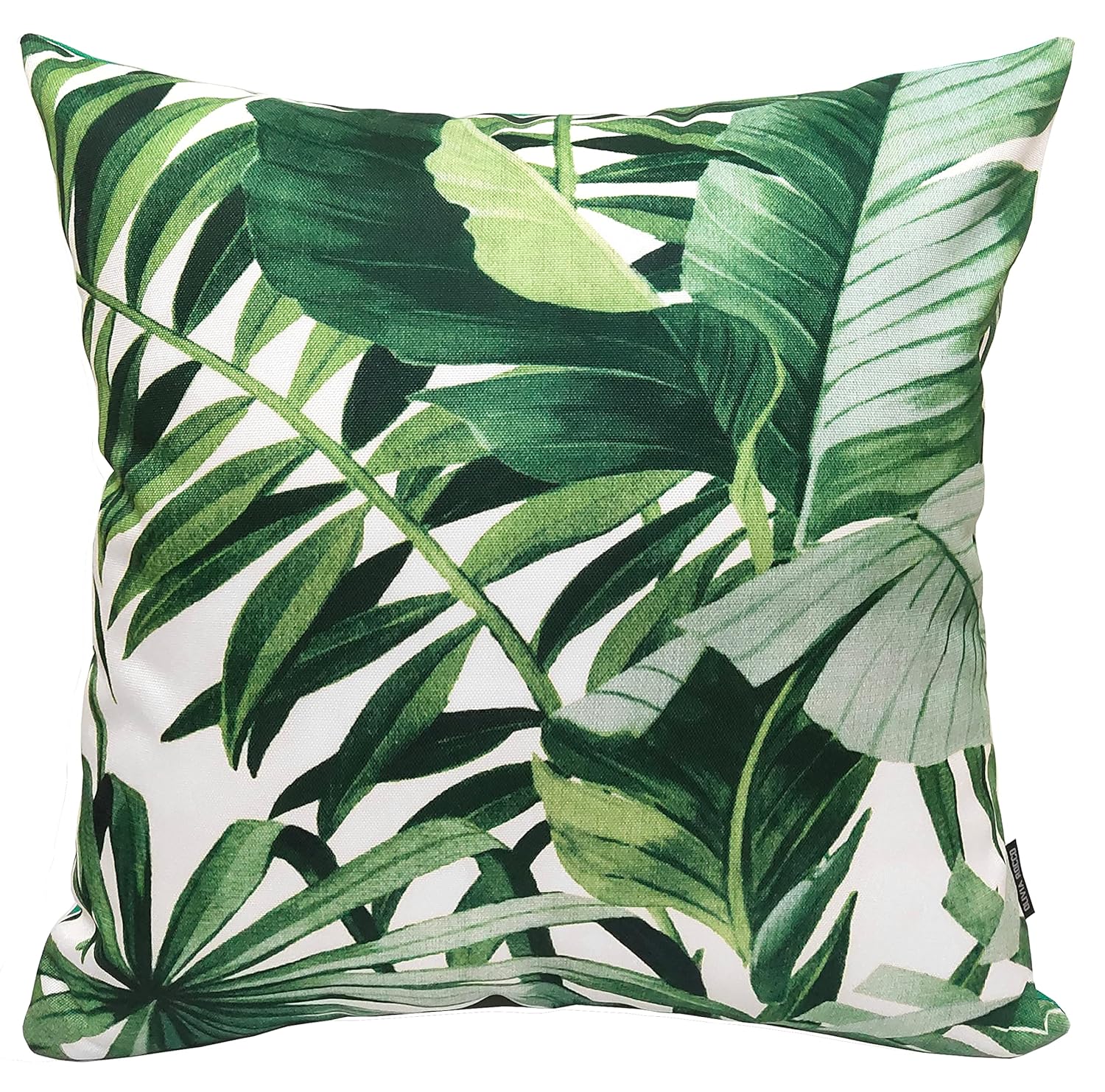 Olivia Rocco Waterproof Cushions Outdoor Indoor Hollowfibre Filled & Breathable Decorative Cushion 43 x 43 cm for Patio Garden Bench Sofa Furniture Living Room Bed Chair...