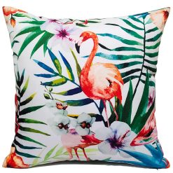 Olivia Rocco Waterproof Cushions Outdoor Indoor Hollowfibre Filled & Breathable Decorative Cushion 43 x 43 cm for Patio Garden Bench Sofa Furniture Living Room Bed Chair...