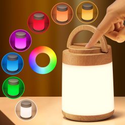One Fire Baby Night Light Kids Night Light,8 Brightness Dimmable Touch Lamp,10 Color Memory Rechargeable Lamp,Remote+Touch Control Kids Night Light Baby Night Light Newborn,3...