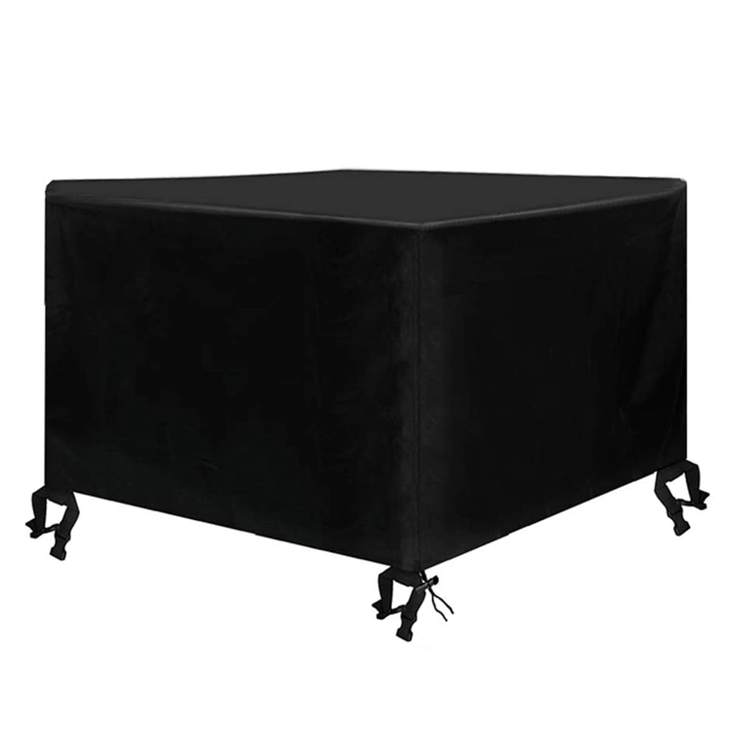 Osarke Garden Furniture Covers Waterproof Outdoor Furniture Cover for Table Chairs Rattan Furniture Covers Extra Large Rectangular Patio Cover 420D Oxford Black (120 X 120 X 74cm)