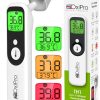 OxiPro TH1 Thermometer - MHRA Registered - NHS Supplier - In-Ear, Forehead, Non-Touch & Baby Modes - CE Approved - Clinically Validated Infrared Thermometer for Newborn, Baby,...