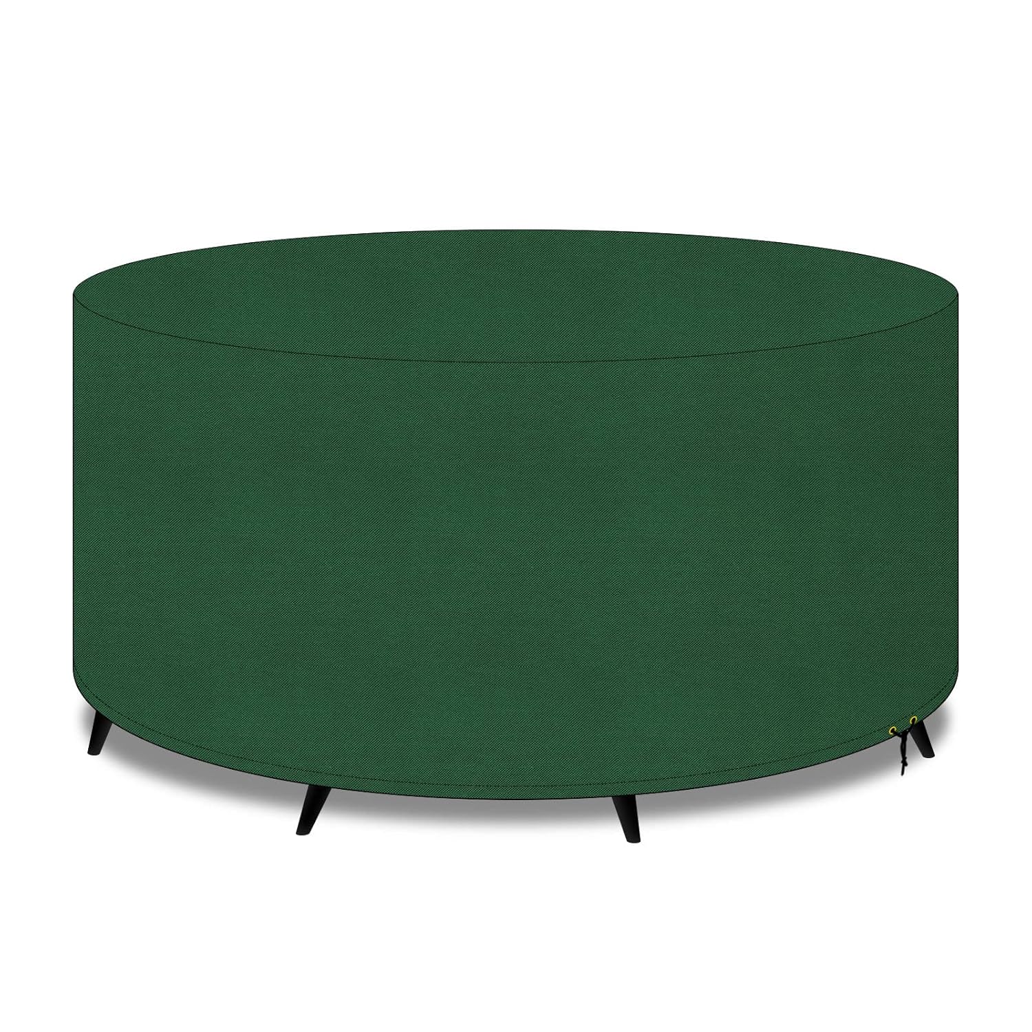 PATIO PLUS Garden Heavy Duty Table Covers Round Outdoor, 600D Oxford Fabric Circular Patio Set Table Cover, Garden Furniture Set Cover Waterproof, Windproof, Anti-UV,190x80cm,...